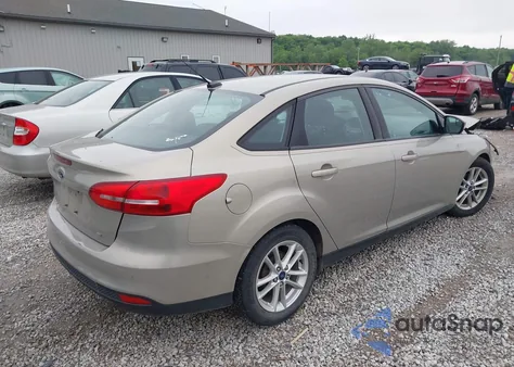 2016 Ford Focus Se z USA, uszkodzony, nr VIN 1FADP3F26GL368544